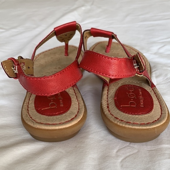 B o c Born Concepts Clearwater Flat Adjustable Ankle strap Sandals Size 7M - Picture 3 of 10